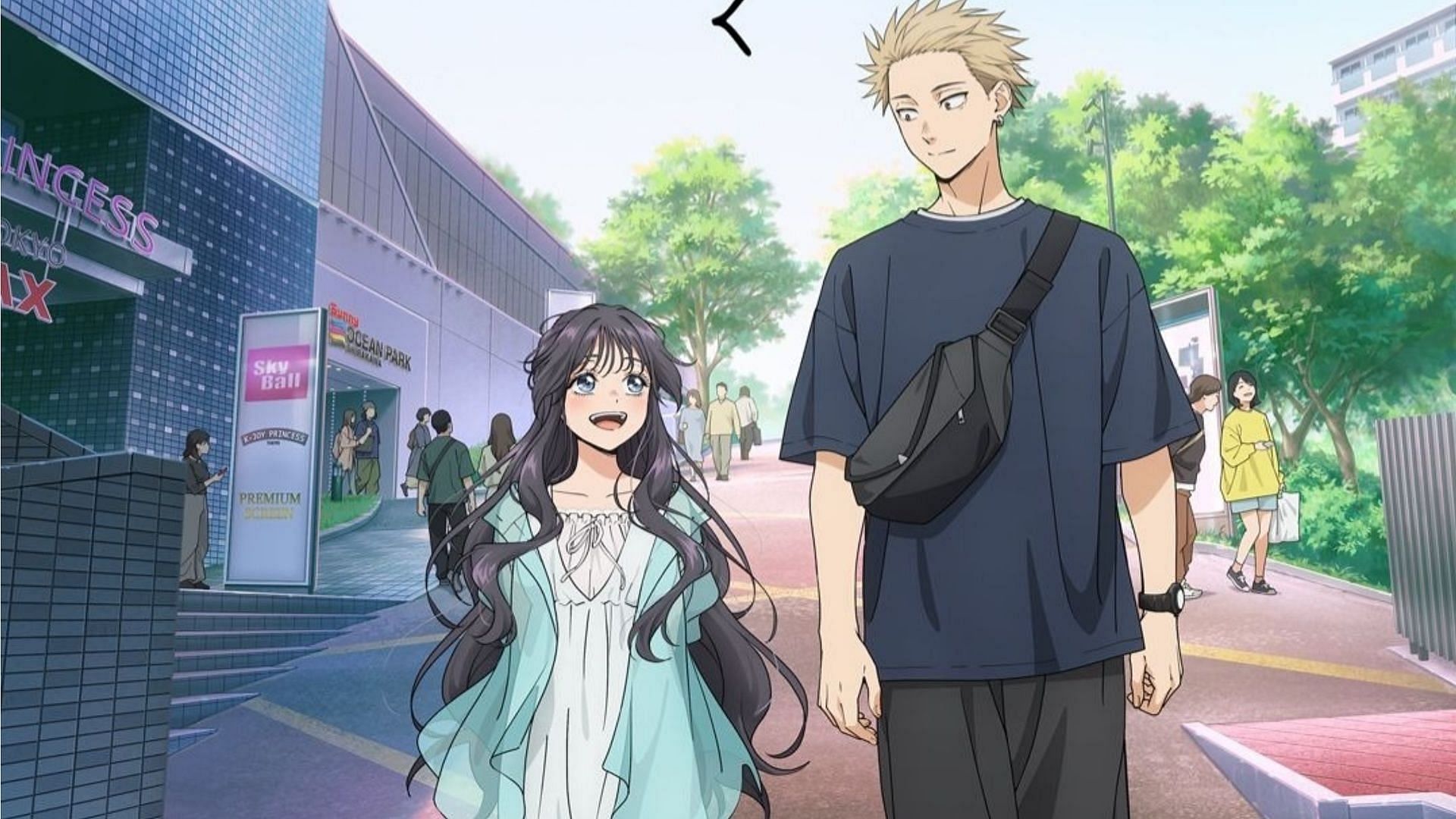 A key visual from the anime (Image via CloverWorks)